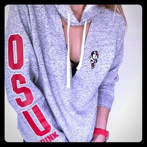 Ohio state vs pink sweatshirt!